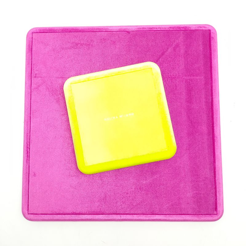 Factory custom colored velvet jewelry tray Solid jewelry tray