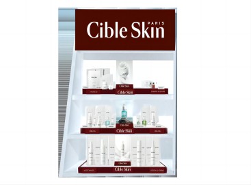 Cible skin counter top display